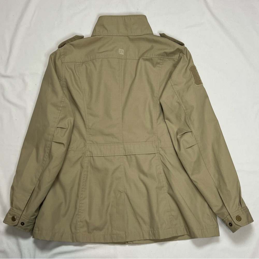 5.11 TACTICAL Taclite M-65 Ripstop Jacket Women’s Size XL Tan - Picture 3 of 11